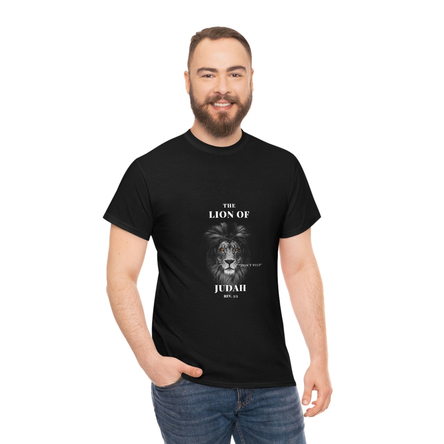 Lion of Judah Unisex Heavy Cotton Tee