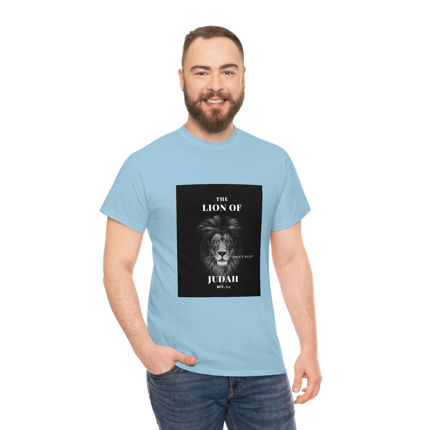 Lion of Judah Unisex Heavy Cotton Tee