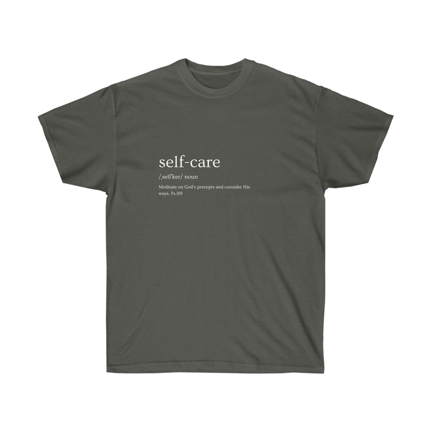 Self-Care Unisex Ultra Cotton Tee