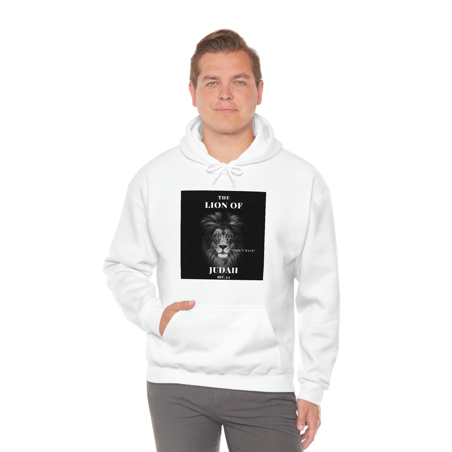 LION OF JUDAH Unisex Heavy Blend™ Hooded Sweatshirt